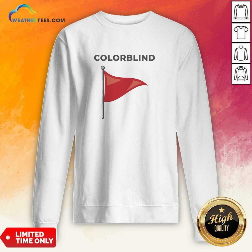 Mario Mirante Red Flag Colorblind T-shirt - Image 4