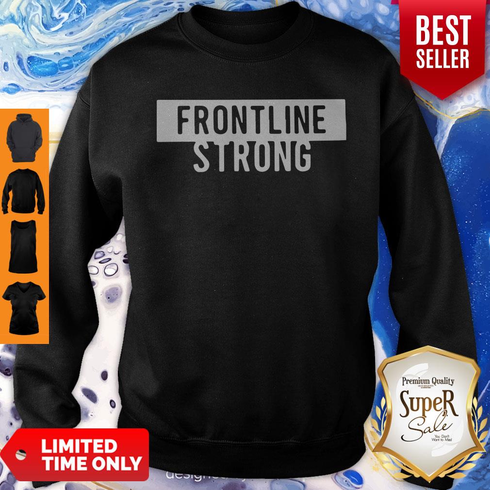 Official Frontline Strong Against Coronavirus Shirt - Image 3