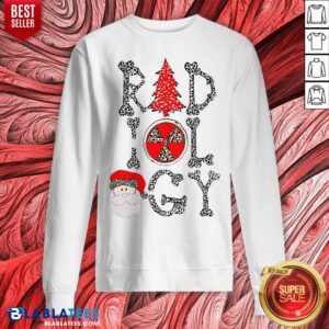 Alternative view of Funny Radiology Christmas Shirt