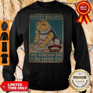 Alternative view of Official Funny Cat Kitty Biscuits Shirt