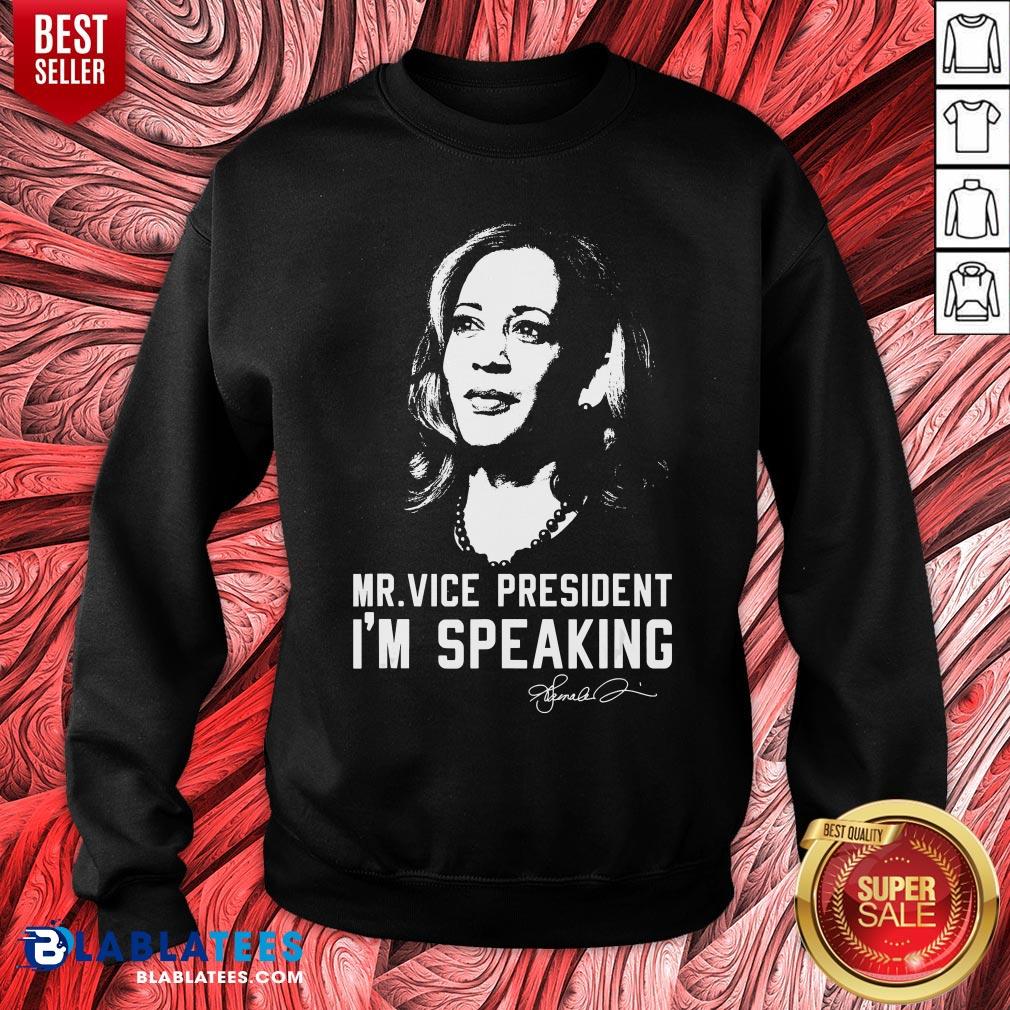 Mr.Vice President I’m Speaking Kamala Harris Shirt - Image 5