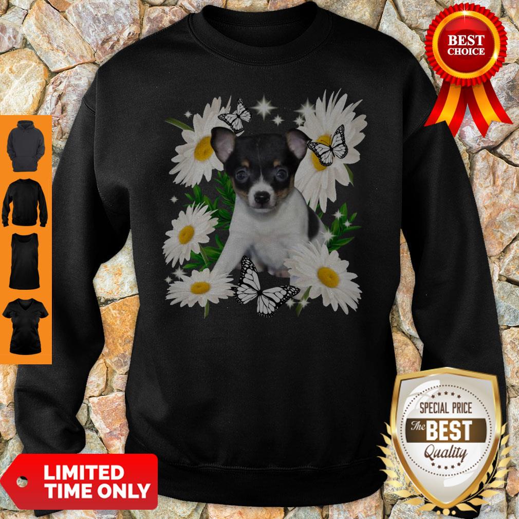 Official Toy Fox Terrier Daisy Flower Classic Shirt - Image 5