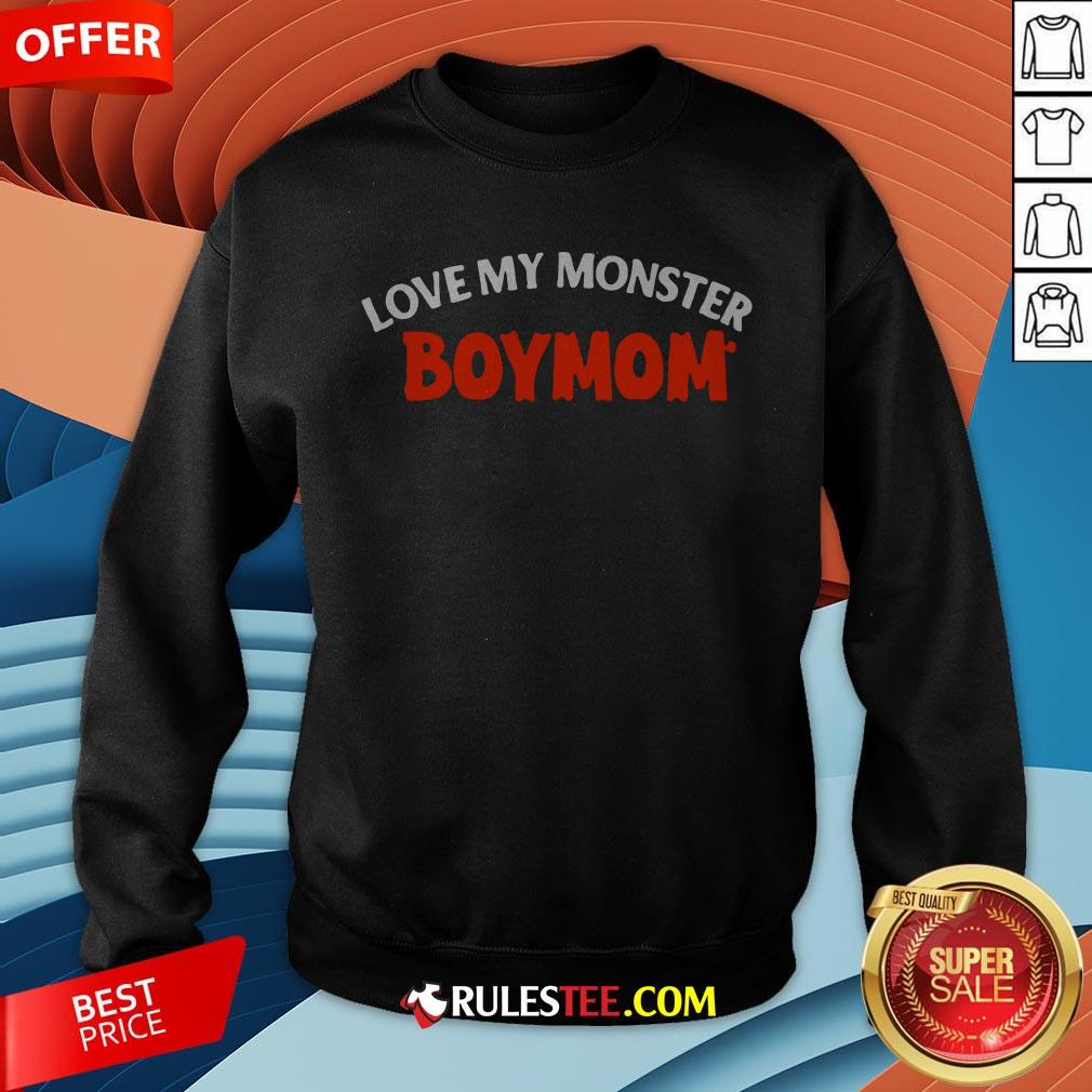 Good Love My Monster Boymom Halloween Shirt - Image 5