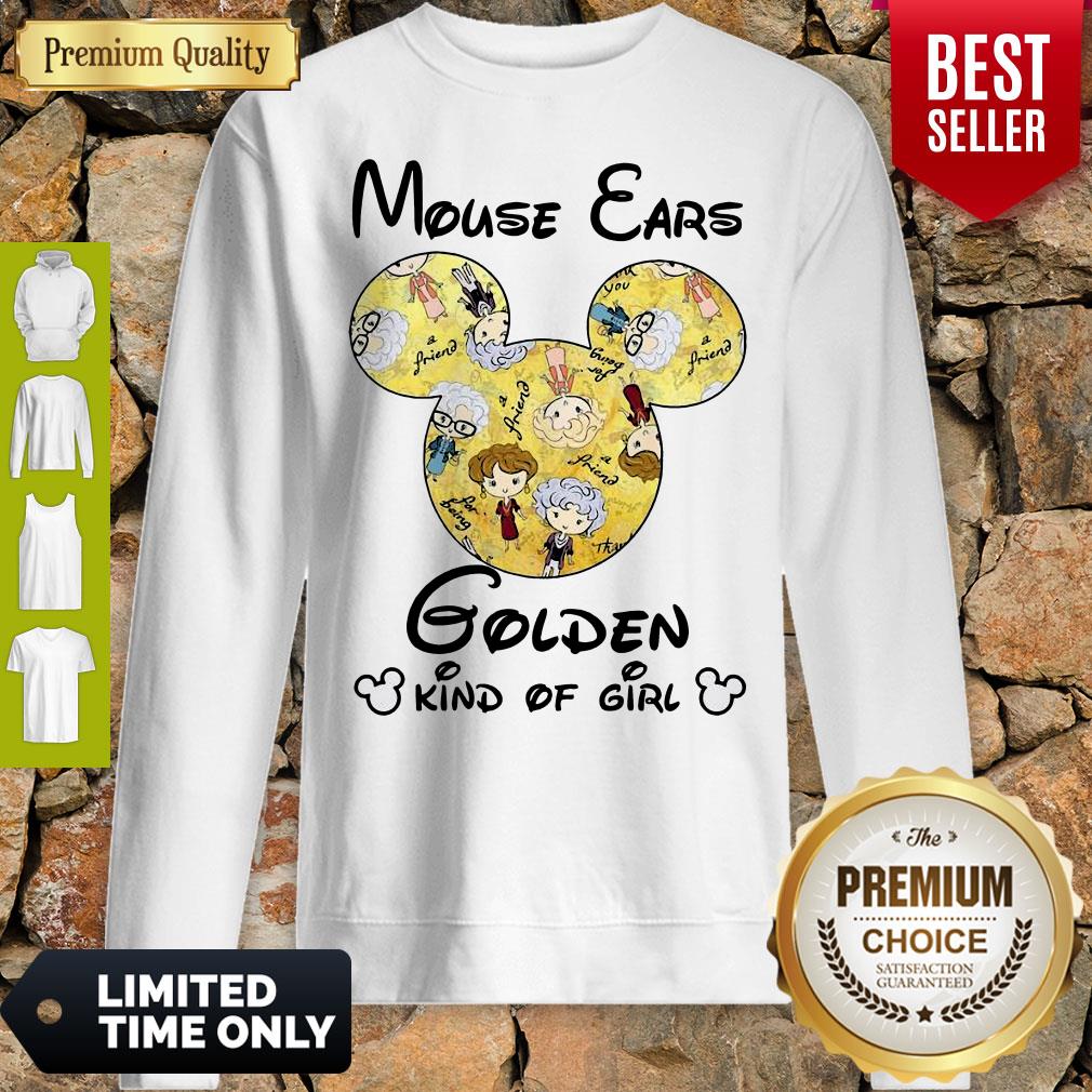 Pretty Mouse Ears Golden Kind Of Girl Shirt - Image 5