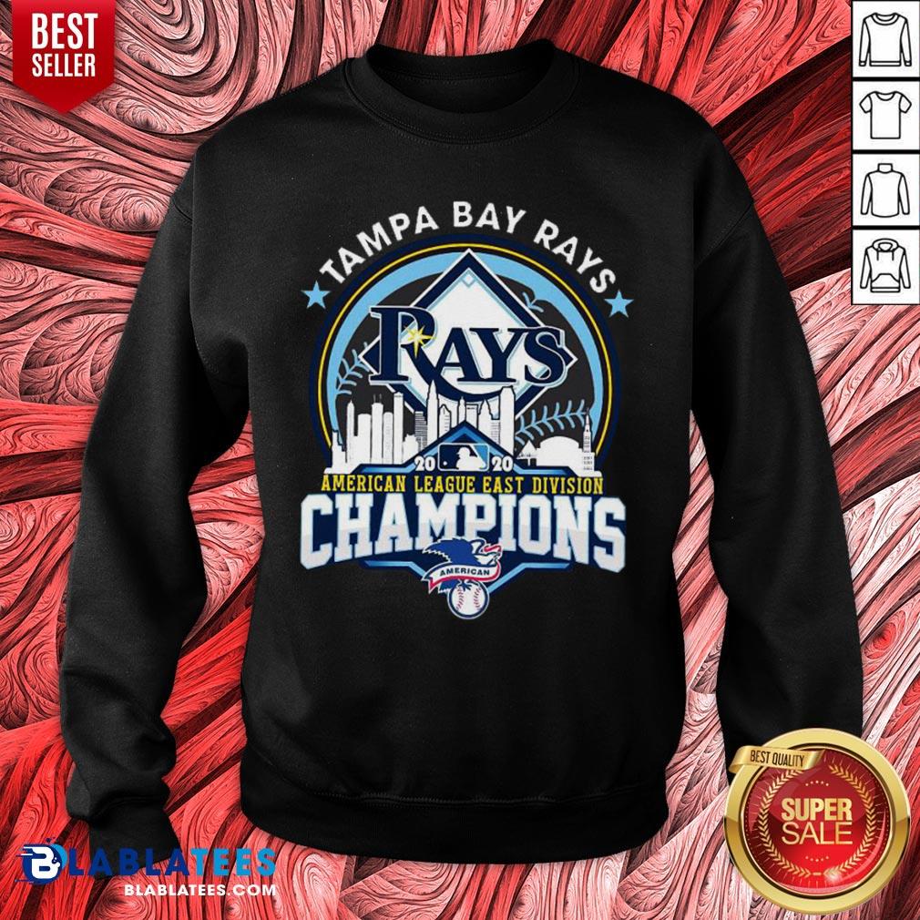 Top Tampa Bay Rays American League Champions 2020 Shirt - Image 2