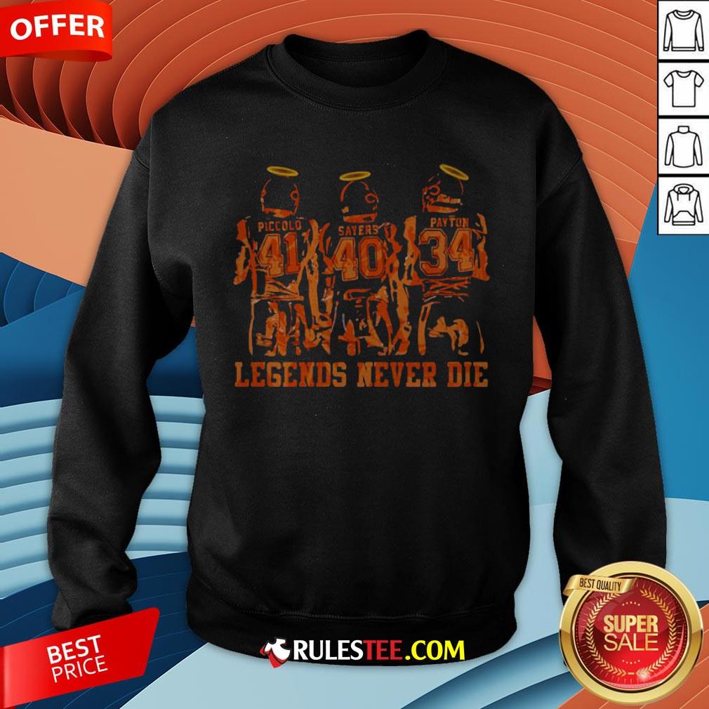 RIP Piccolo Sayers And Payton Legends Never Die Shirt - Image 5