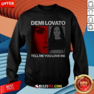 Alternative view of Pretty Demi Lovato Tell Me You Love Me Shirt