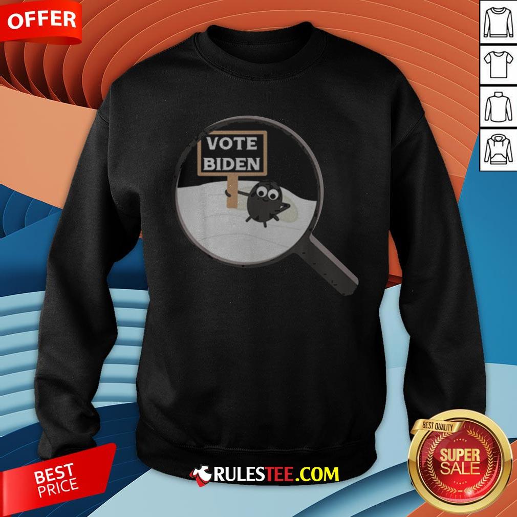 The Fly On Vice President Pence Head Debate 2020 Vote Biden Shirt - Image 5