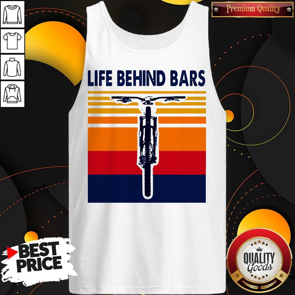 Sweet Bicycle Life Behind Bars Vintage Retro Shirt - Image 3