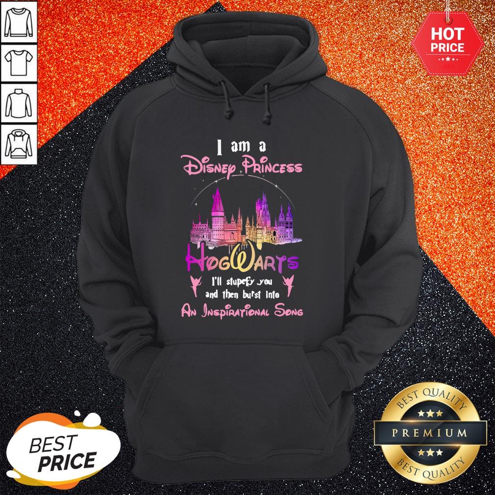 Sweet I Am A Disney Princess At Hogwarts I’ll Stupefy You Shirt - Image 5