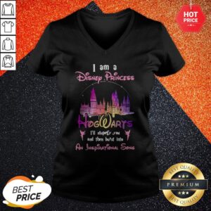 Alternative view of Sweet I Am A Disney Princess At Hogwarts I’ll Stupefy You Shirt