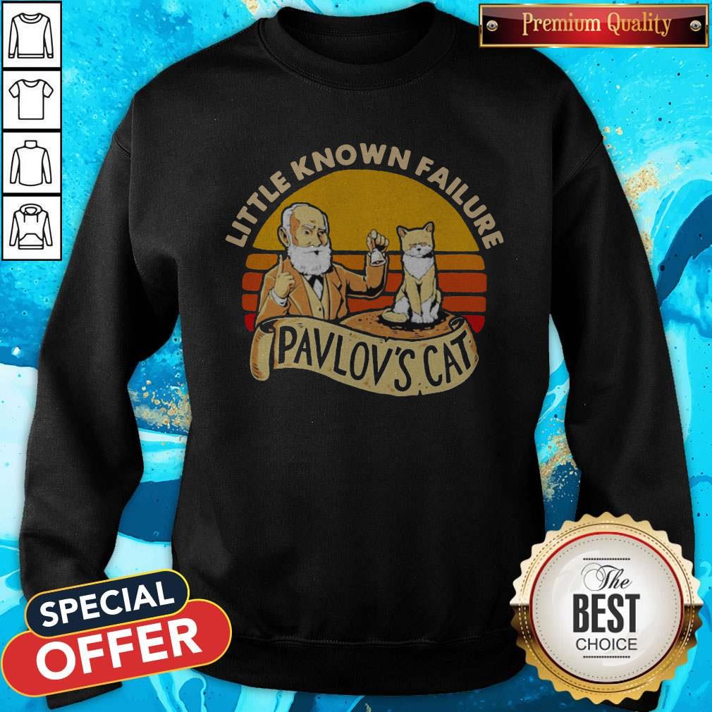 Sweet Little Known Failure Pavlov’s Cat Vintage Shirt - Image 4