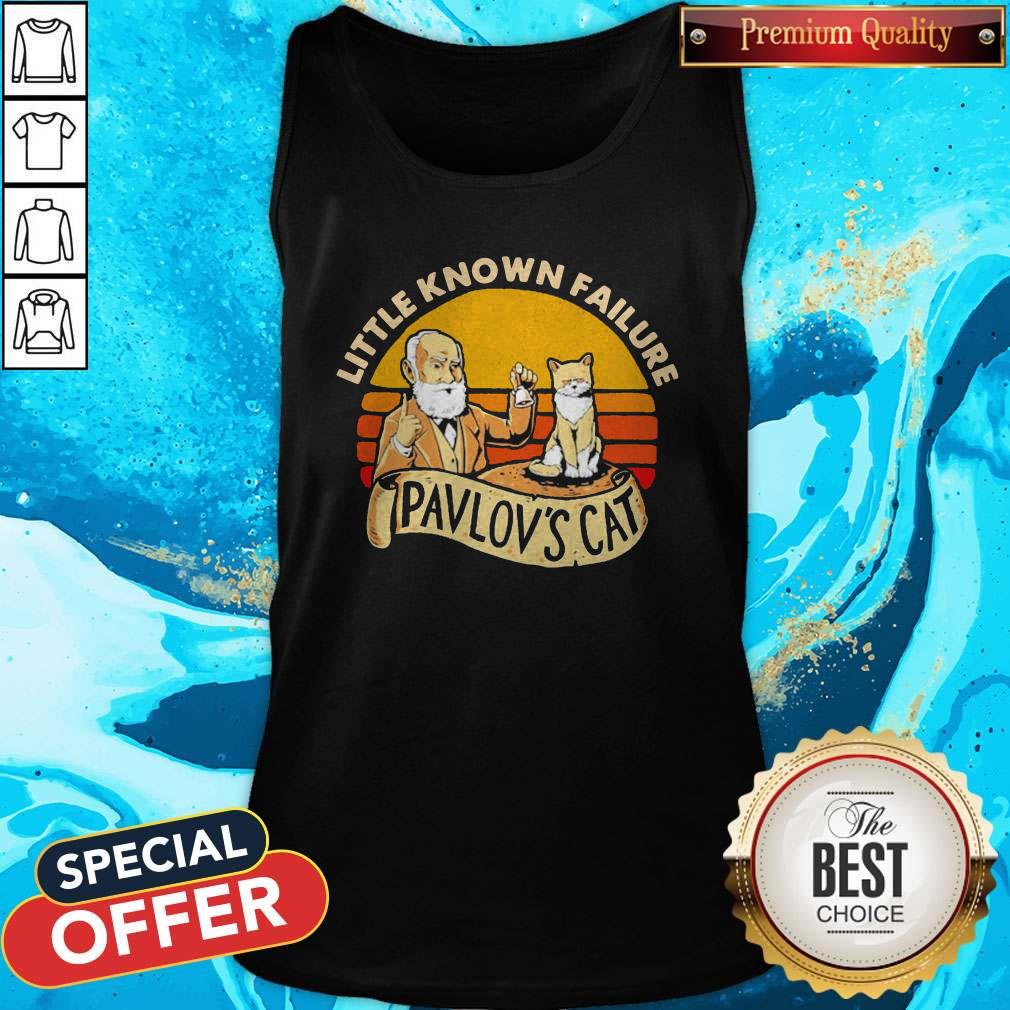 Sweet Little Known Failure Pavlov’s Cat Vintage Shirt - Image 3
