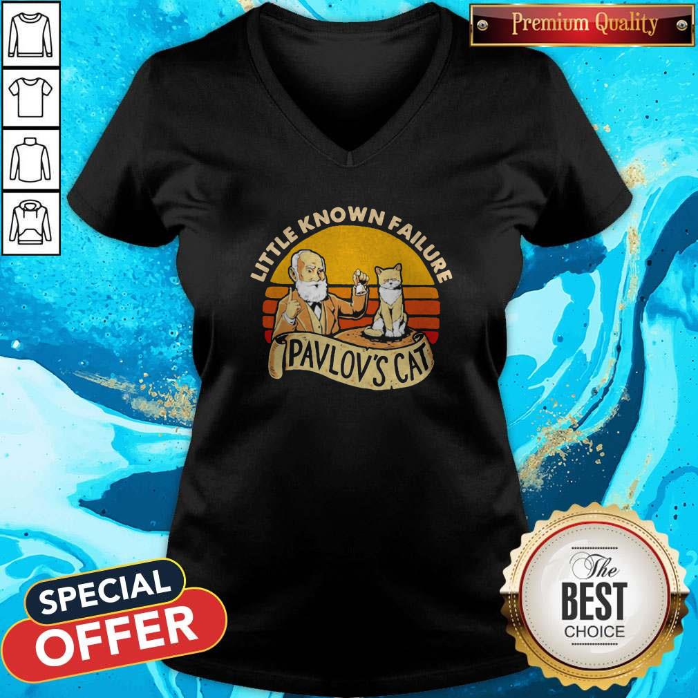 Sweet Little Known Failure Pavlov’s Cat Vintage Shirt - Image 2