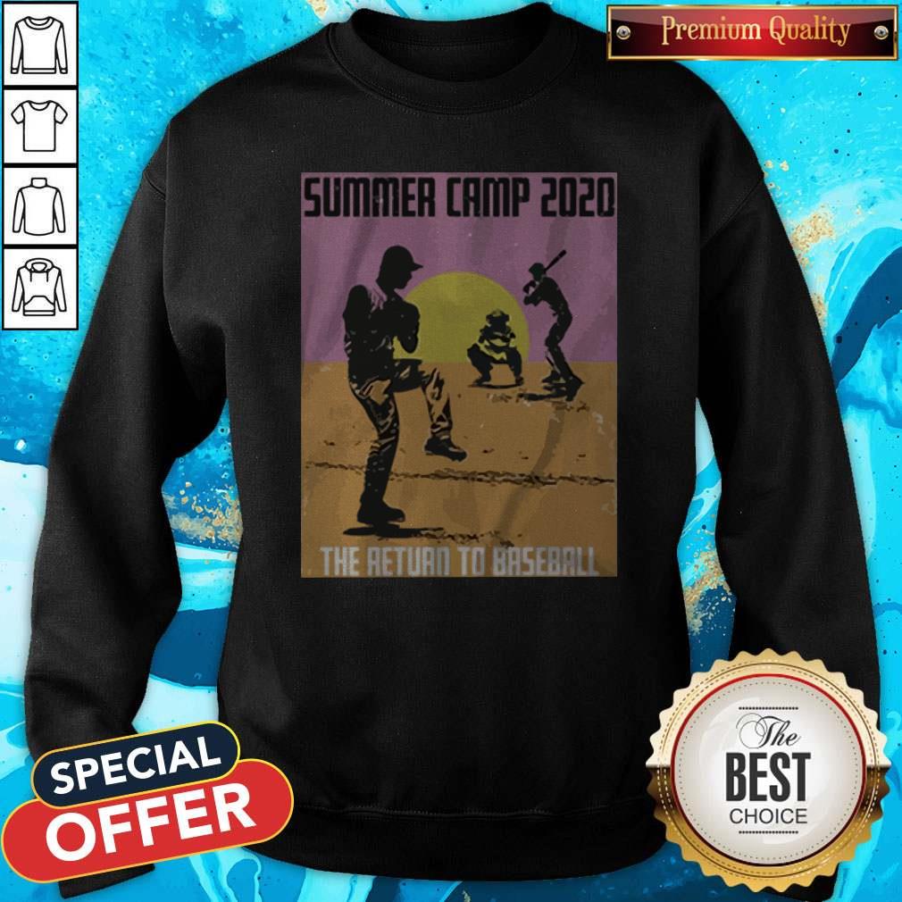 Sweet Summer Camp 2020 The Return To Baseball Shirt - Image 4