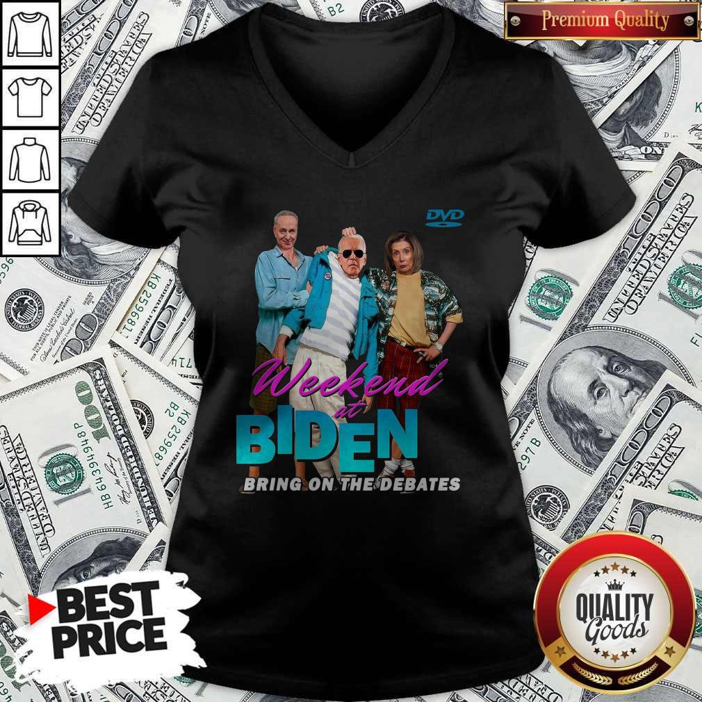 Sweet Weekend At Biden Bring On The Debates Shirt - Image 2