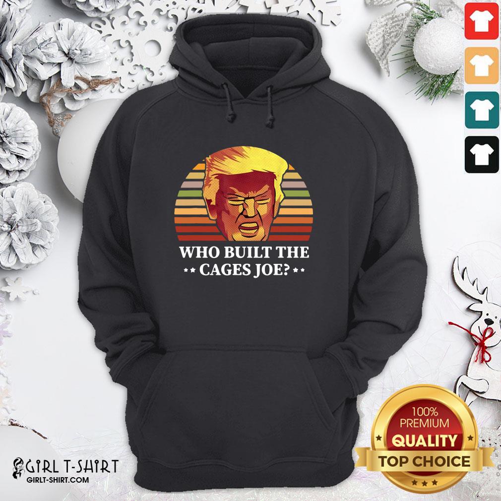 Take Who Built The Cages Joe Donald Trump Final President Debate 2020 Shirt - Image 5
