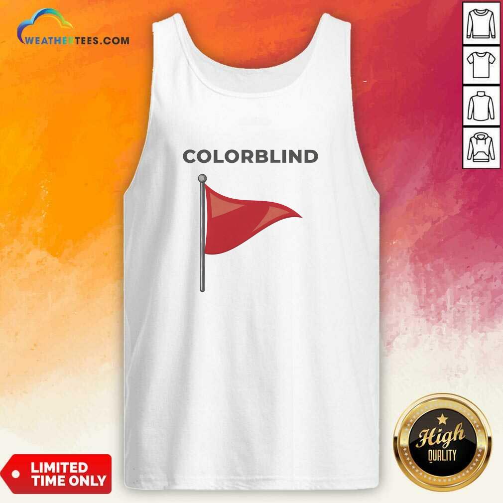 Mario Mirante Red Flag Colorblind T-shirt - Image 3