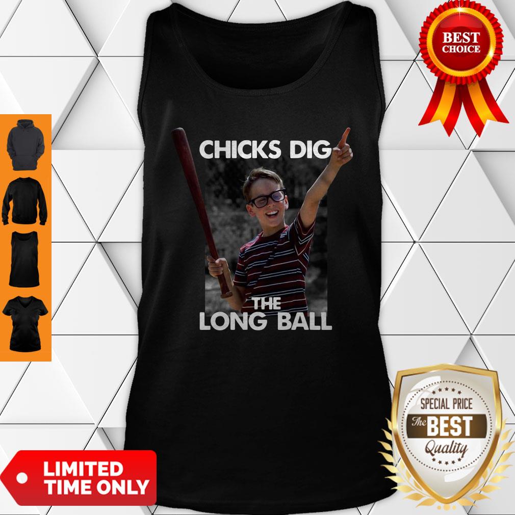 Nice Chicks Dig The Long Ball Sandlot Shirt - Image 5