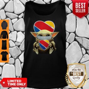 Alternative view of Original Baby Yoda Mask Hug Southwest Airlines Shirt