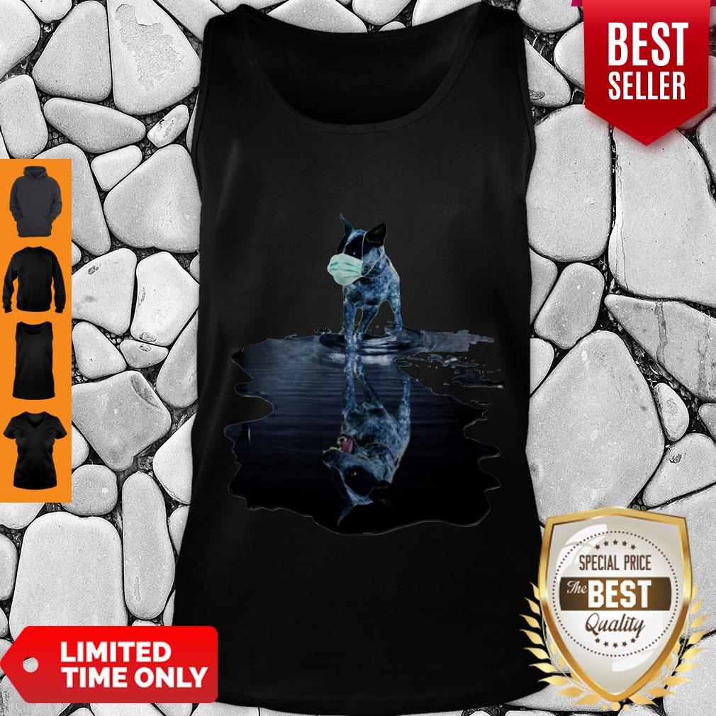Nice Australian Cattle Dog Mask Reflection Water Mirror Shirt - Image 5