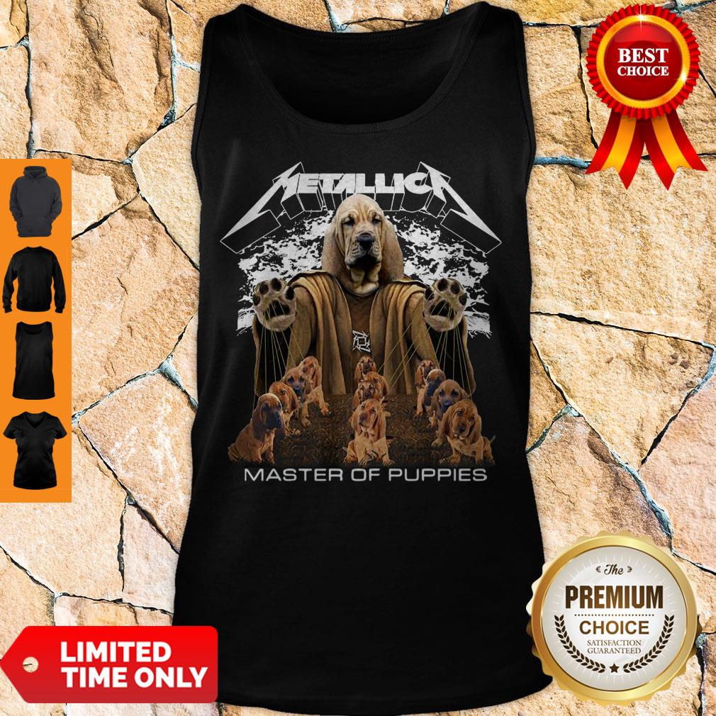 Premium Metallica Basset Hound Master Of Puppies Shirt - Image 5