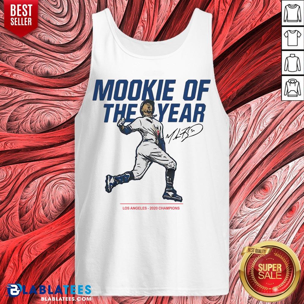 Good Mookie Of The Year Los Angeles Dodgers 2020 Champions Signature Shirt - Image 4