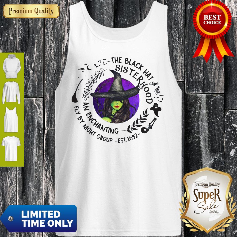 The Black Hat Sisterhood An Enchanting Fly By Night Group Shirt - Image 4