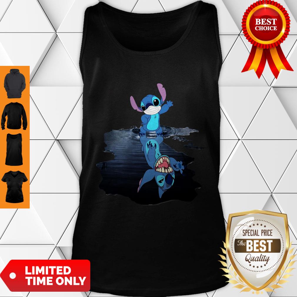 Nice Stitch Mask Water Mirror Shirt - Image 4