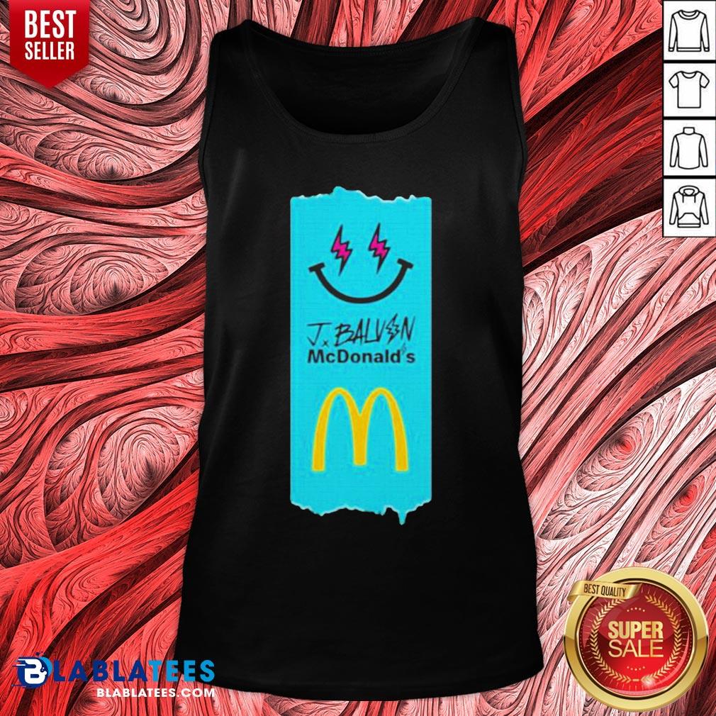 J Balvin Merch J Balvin x McDonald’s Fries Shirt - Image 4