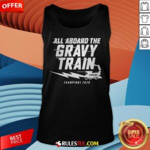 Alternative view of All Aboard The Gravy Train Tampa Bay Champions 2020 Shirt