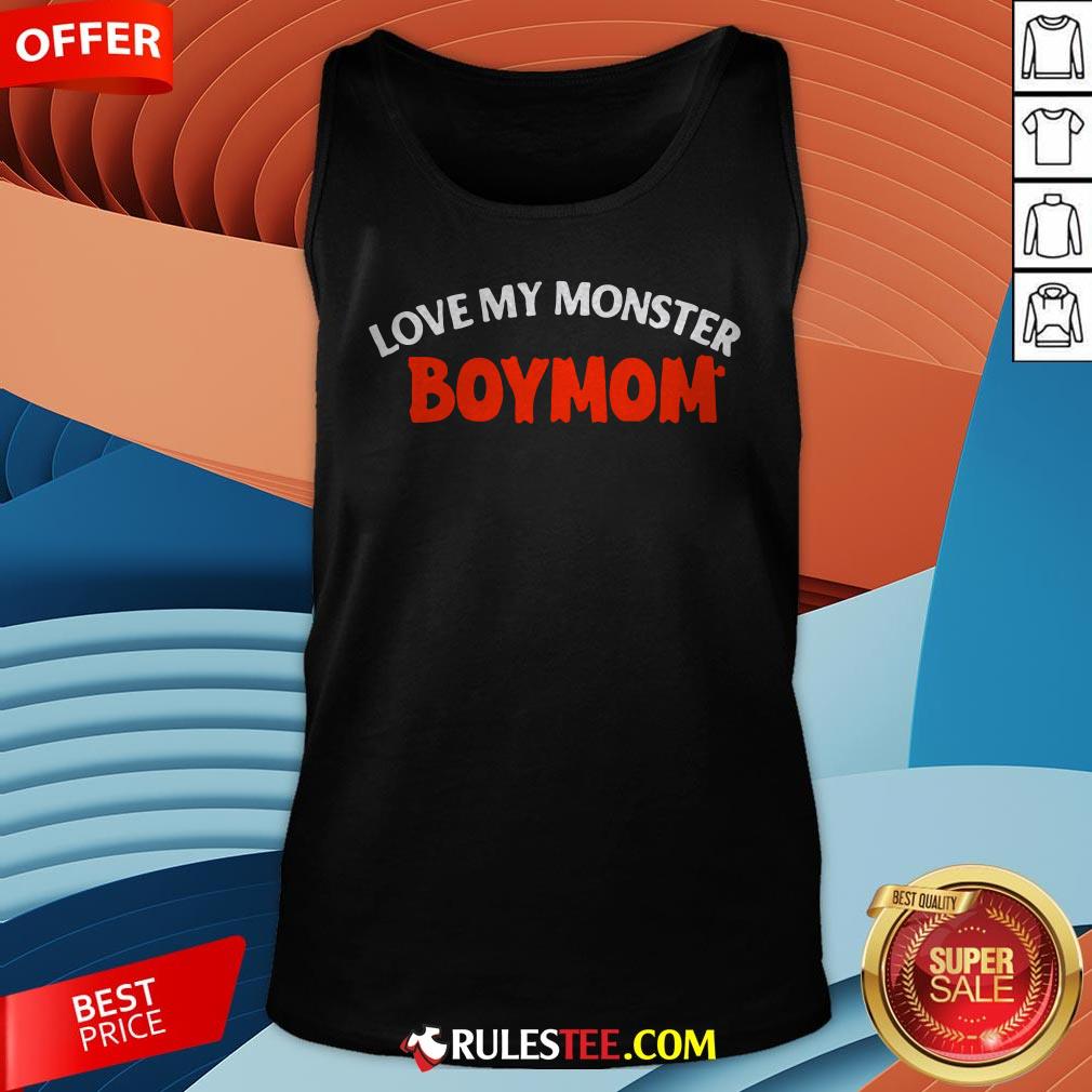 Good Love My Monster Boymom Halloween Shirt - Image 2