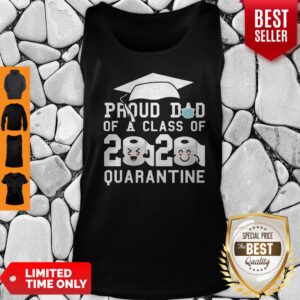 Alternative view of Proud Dad Of A Class Of 2020 Graduate Senior 2020 Quarantined Shirt