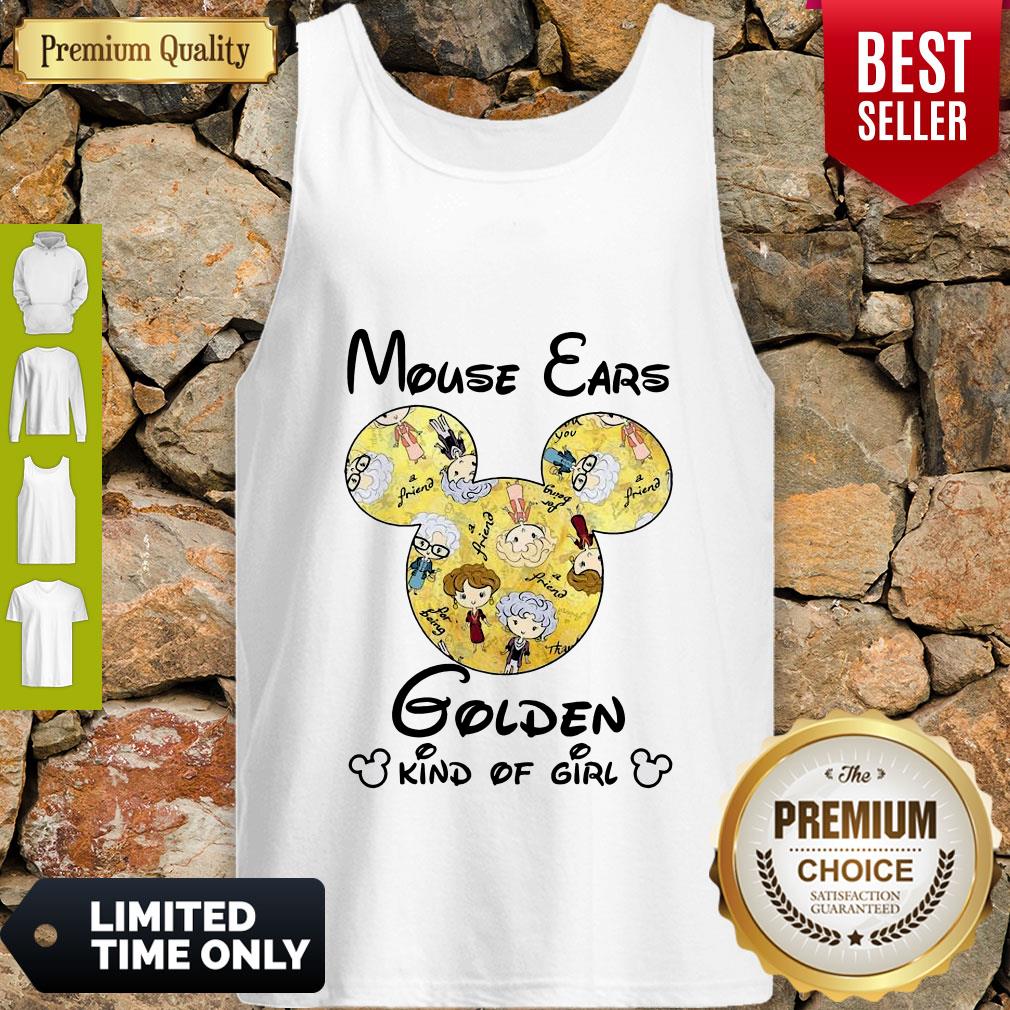 Pretty Mouse Ears Golden Kind Of Girl Shirt - Image 4