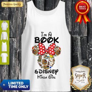 Alternative view of Funny I’m A Book And Disney Kinda Girl Shirt