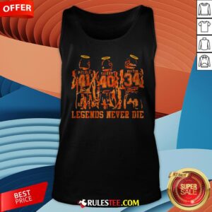 Alternative view of RIP Piccolo Sayers And Payton Legends Never Die Shirt