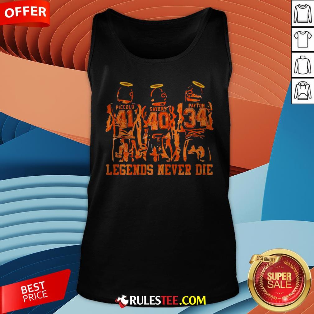 RIP Piccolo Sayers And Payton Legends Never Die Shirt - Image 2