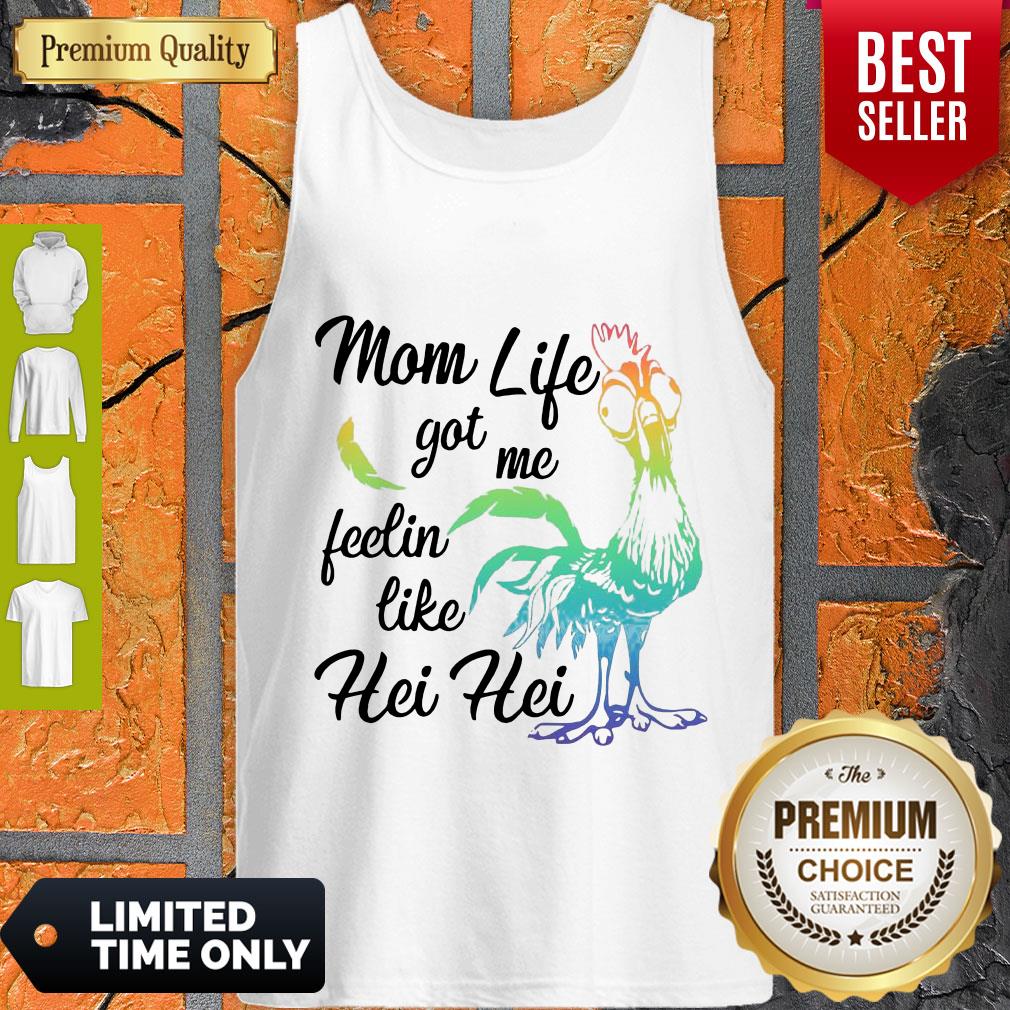 Funny Moana Chicken Mom Life Got Me Feelin Like Hei Hei Shirt - Image 4