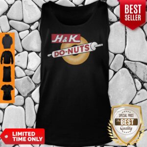 Alternative view of Official H&K Donuts Logo Erie Apparel Shirt