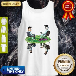 Alternative view of Original Rick And Morty And BAD Shirt