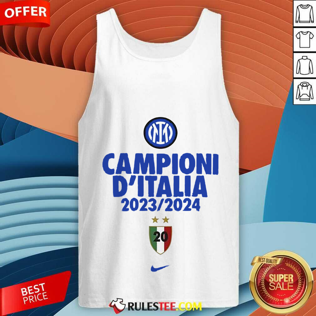 Inter Milan Campioni DItalia 2023 2024 T-Shirt - Image 4