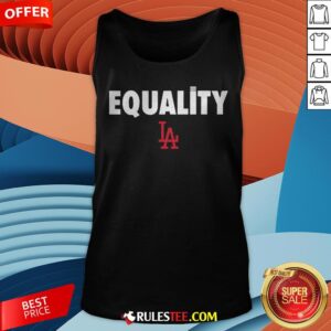 Alternative view of Nice Equality Los Angeles LA Shirt