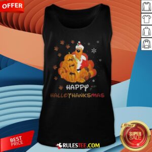 Alternative view of Scooby Doo Happy Hallothanksmas Christmas Halloween Shirt
