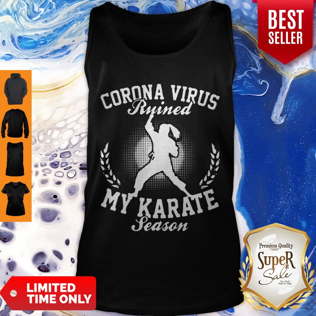 Official Corona Virus Ruined My Karate Season Shirt - Image 2