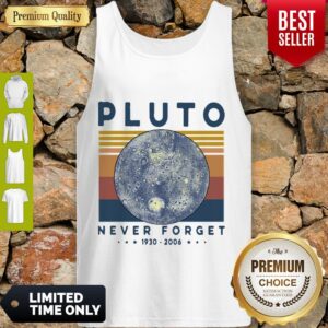 Alternative view of Premium Vintage Pluto Never Forget 1930-2006 Shirt