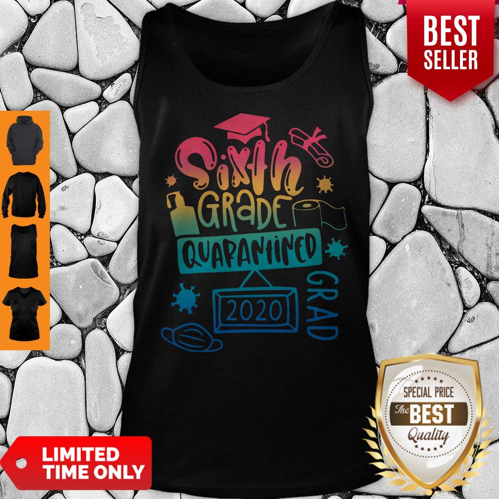 Official Sixth Grade Grad Quarantined 2020 Shirt - Image 2