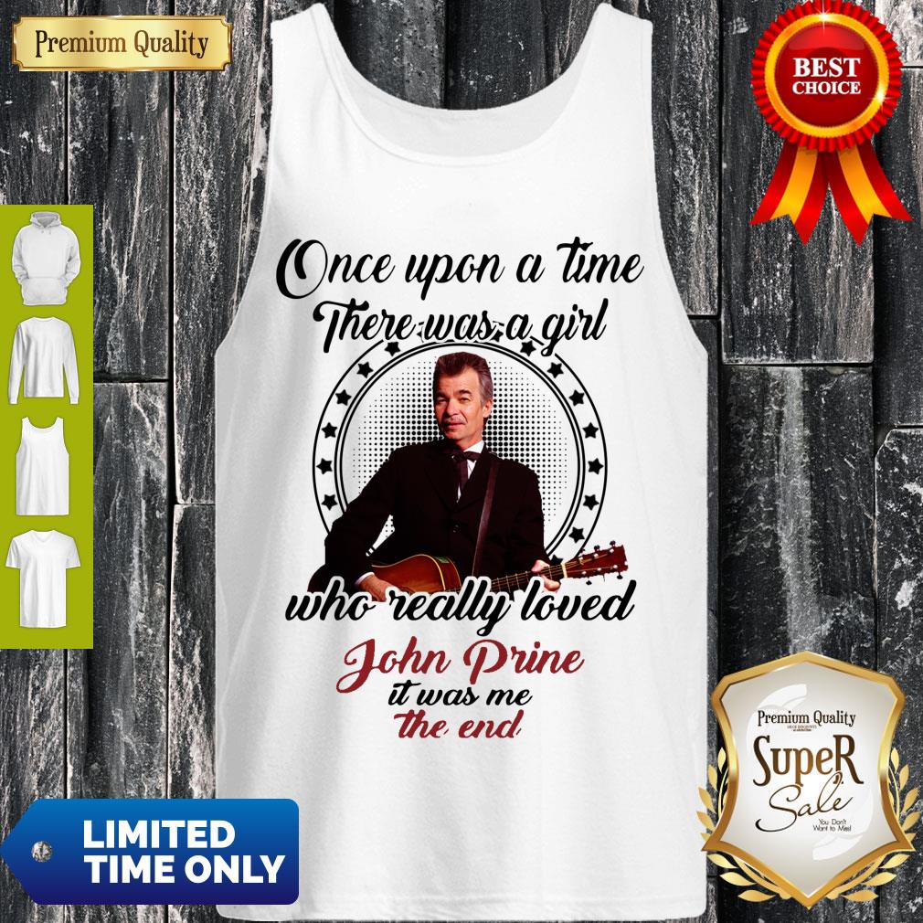 Once Upon A Time There Was A Girl Who Really Love John Prine Shirt - Image 4