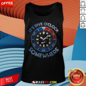 Alternative view of Awesome Scuba Diving It’s Five O’clock Somewhere Shirt