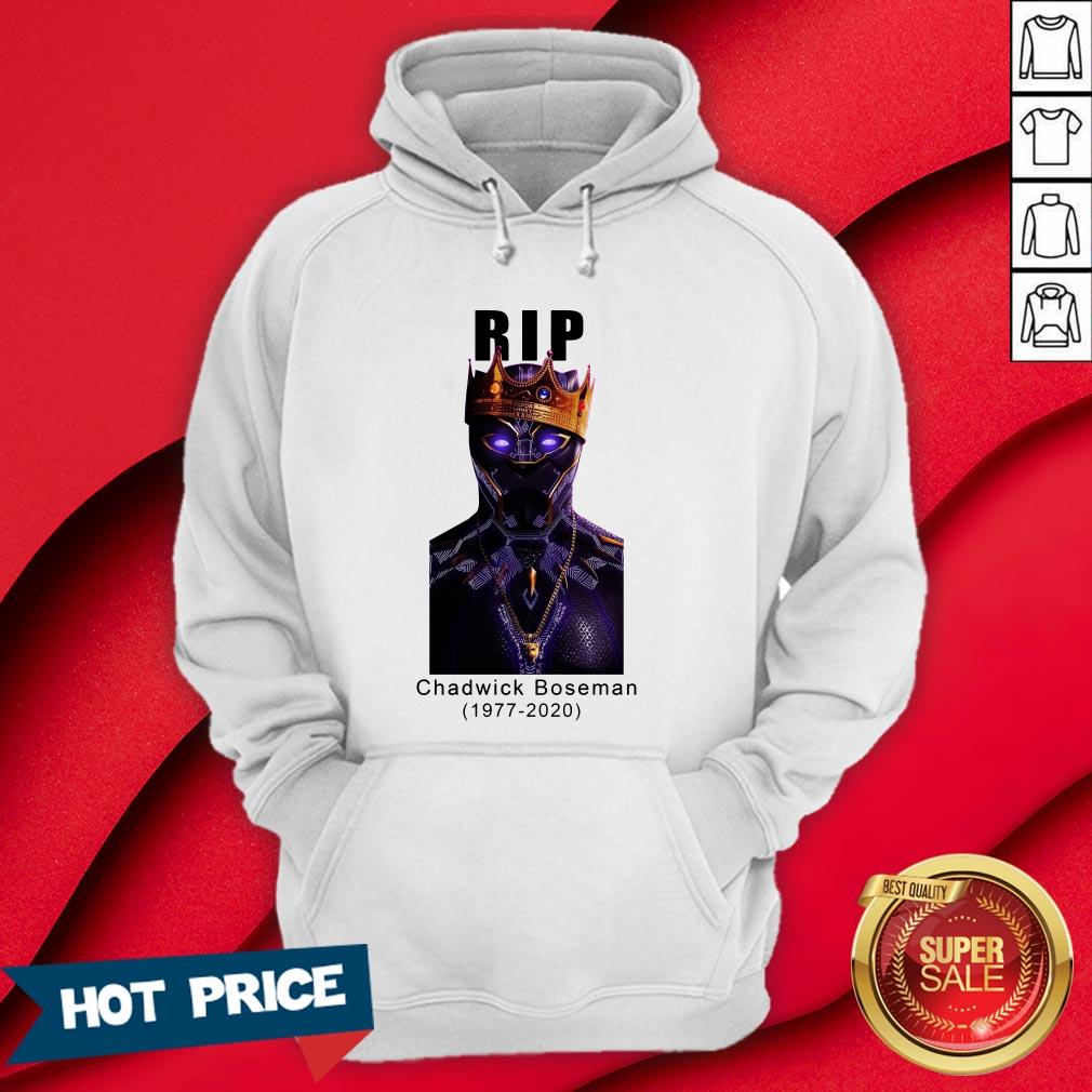 T’Challa In Black Panther Chadwick Boseman 1977 2020 Shirt - Image 5