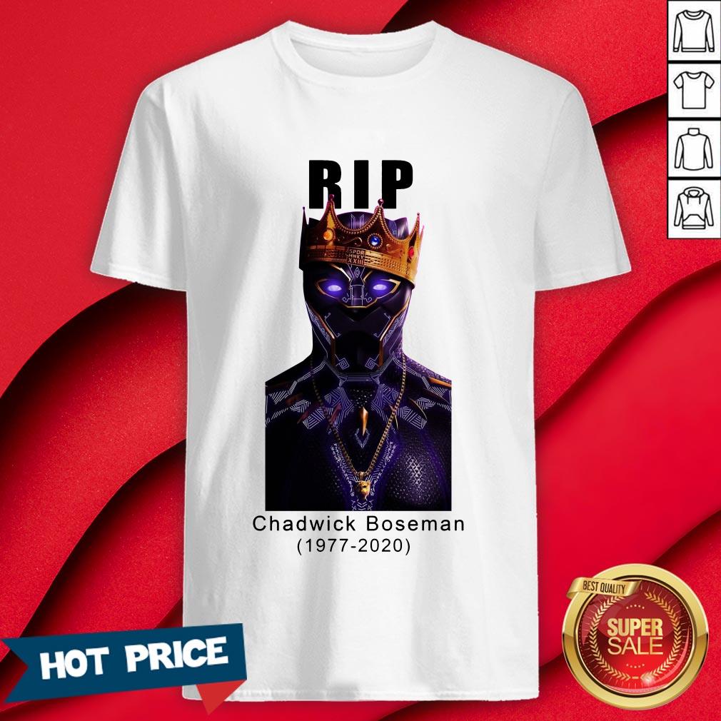 T’Challa In Black Panther Chadwick Boseman 1977 2020 Shirt